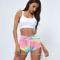 Ropa de gimnasio Nuevo shorts de yoga sexy para mujeres Sports Wear Sport -up corbata Die Women Fitness Shorts